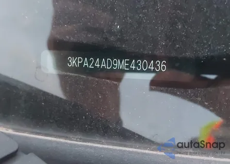 2021 Kia Rio Lx z USA, uszkodzony, nr VIN 3KPA24AD9ME430436